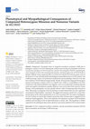 Research paper thumbnail of Phenotypical and Myopathological Consequences of Compound Heterozygous Missense and Nonsense Variants in SLC18A3