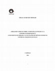 Research paper thumbnail of Ampliando o debate sobre a participação política e a construção democrática = o movimento de moradia e as ocupações de imóveis ociosos no centro da cidade de São Paulo