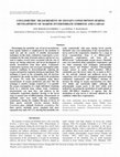 Research paper thumbnail of Coulometric measurement of oxygen consumption during development of marine invertebrate embryos and larvae