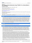 Research paper thumbnail of PET Imaging of Neuroinflammation Using [11C]DPA-713 in a Mouse Model of Ischemic Stroke