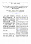 Research paper thumbnail of of Algorithms for Optimization of Galois Field Expressions for Ternary Functions