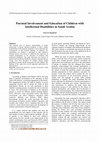 Research paper thumbnail of Parental Involvement and Education of Children with Intellectual Disabilities in Saudi Arabia