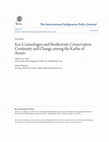 Research paper thumbnail of Eco-Cosmologies and Biodiversity Conservation: Continuity and Change among the Karbis of Assam