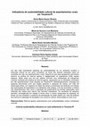 Research paper thumbnail of INDICADORES DE SUSTENTABILIDADE CULTURAL DE ASSENTAMENTOS RURAIS EM TERESINA-PI/Cultural sustainability indicators on rural settlements in Teresina-PI