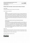 Research paper thumbnail of Between Hitler and Stalin: Lessons from the History of Ukraine