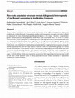 Research paper thumbnail of Fine-scale population structure reveals high genetic heterogeneity of the Kuwaiti population in the Arabian Peninsula