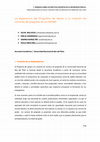 Research paper thumbnail of La experiencia del Programa de Apoyo a la creación de carreras de pregrado en la UNMdP