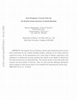 Research paper thumbnail of Zero Frequency Current Noise for the Double Tunnel Junction Coulomb Blockade