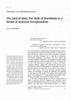 Research paper thumbnail of The Land of Gods: The Myth of Shambhala as a Dream of American Exceptionalism