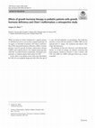 Research paper thumbnail of Effects of growth hormone therapy in pediatric patients with growth hormone deficiency and Chiari I malformation: a retrospective study