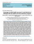 Research paper thumbnail of Journal of Public Health and