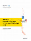 Research paper thumbnail of Mapa de las organizaciones de la sociedad civil 2015