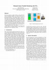 Research paper thumbnail of Network aware parallel rendering with PCs