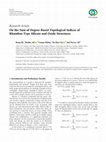 Research paper thumbnail of On the Sum of Degree-Based Topological Indices of Rhombus-Type Silicate and Oxide Structures