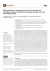 Research paper thumbnail of Microgrid Energy Management System for Residential Microgrid Using an Ensemble Forecasting Strategy and Grey Wolf Optimization