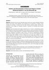 Research paper thumbnail of Isolation and Characterization of Novel Lytic Phages to Combat Multidrug-Resistant E. coli and Salmonella spp