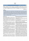 Research paper thumbnail of Effect of Bacterial Inoculation and Different Phosphorus Doses on Yield Components and Yield of Chickpea (Cicer arietinum L.)