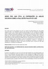 Research paper thumbnail of Menos ódio, mais ética: as contribuições da análise discursiva sobre a atual gestão paulista do judô