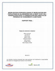 Research paper thumbnail of Modélisation hydrogéologique et modélisation des populations de salamandres sur le mont Covey Hill:perspectives pour la conservation des habitats en présence de changements climatiques: rapport final