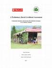 Research paper thumbnail of Community dynamics and income diversification strategies in La Zahina, Panama