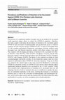 Research paper thumbnail of Prevalence and Predictors of Intention to be Vaccinated Against COVID-19 in Thirteen Latin American and Caribbean Countries