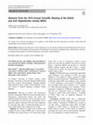 Research paper thumbnail of Abstracts from the 2019 Annual Scientific Meeting of the British and Irish Hypertension Society (BIHS)