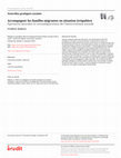 Research paper thumbnail of Accompagner les familles migrantes en situation irrégulière