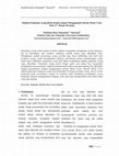 Research paper thumbnail of Simulasi Penjualan Arang Batok Kelapa dengan Menggunakan Metode Monte Carlo Pada CV. Banjar Berniaga