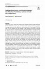 Research paper thumbnail of Language-bound terms—term-bound languages: the difficulties of translating a national civil code into a lingua franca