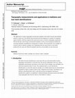 Research paper thumbnail of Topography measurements and applications in ballistics and tool mark identifications