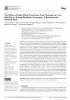 Research paper thumbnail of The Effect of Eight-Week Functional Core Training on Core Stability in Young Rhythmic Gymnasts: A Randomized Clinical Trial