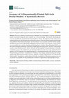 Research paper thumbnail of Accuracy of 3-Dimensionally Printed Full-Arch Dental Models: A Systematic Review