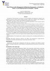 Research paper thumbnail of Third Delays in the Management of Obstetric Emergencies: A Qualitative Study of Arua Regional Referral Hospital - Uganda