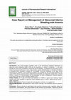 Research paper thumbnail of Case Report on Management of Abnormal Uterine Bleeding with Anemia