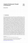 Research paper thumbnail of Animals in Posthumanist Thought: An Introduction