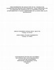 Research paper thumbnail of Procedimiento de selección en el manejo de elementos de protección personal para prevenir los accidentes de trabajo en la construcción de apartamentos y casas campestres en la zona del alto magdalena