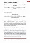 Research paper thumbnail of História Intelectual: perspectiva sobre a pesquisa em educação no Brasil (1972-2017)