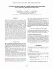 Research paper thumbnail of The Effects of Early-Release on Emotion Characteristics and Timbre in Non-Sustaining Musical Instrument Tones