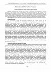 Research paper thumbnail of International Conference on e-Learning and the Knowledge Society-e-Learning'10-154-Automation of Information Processes