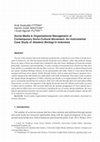 Research paper thumbnail of Social Media & Organizational Management of Contemporary Socio-Cultural Movement: An Instrumental Case Study of Akademi Berbagi in Indonesia