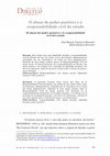 Research paper thumbnail of O abuso do poder punitivo e a responsabilidade civil do Estado / El abuso del poder punitivo y la responsabilidad civil del Estado