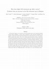 Research paper thumbnail of How does higher full retirement age affect careers ? Evidence from an increase in the full retirement age in Belgium