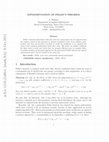 Research paper thumbnail of Implementation of Pellet's theorem