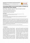 Research paper thumbnail of Forecasting Inflation and Economic Growth of Pakistan by Using Two Time Series Methods