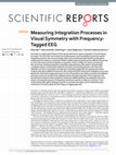 Research paper thumbnail of Measuring Integration Processes in Visual Symmetry with Frequency-tagged EEG