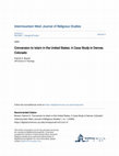 Research paper thumbnail of Conversion to Islam in the United States: A Case Study in Denver, Colorado