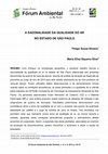 Research paper thumbnail of A Sazonalidade Da Qualidade Do Ar No Estado De São Paulo