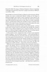 Research paper thumbnail of Richard W. Pfaff, The Liturgy in Mediaeval England: A History (Cambridge: Cambridge University Press, 2009) xxviii + 593 pp. £75.00/$120.00. ISBN 978-0-521-80847-7 (hbk)