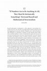 Research paper thumbnail of “If Numbers Are to Be Anything At All, They Must Be Intrinsically Something”: Bertrand Russell and Mathematical Structuralism