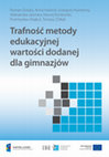 Research paper thumbnail of Trafność metody edukacyjnej wartości dodanej dla gimnazjów